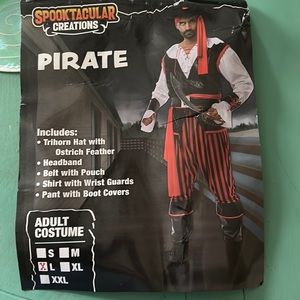 Pirate adult man costume